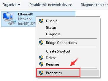 Ethernet doesn’t have a valid IP configuration 