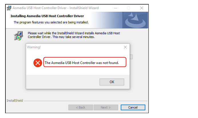 How To Fix ASMedia USB Host Controller was not found on Asus 