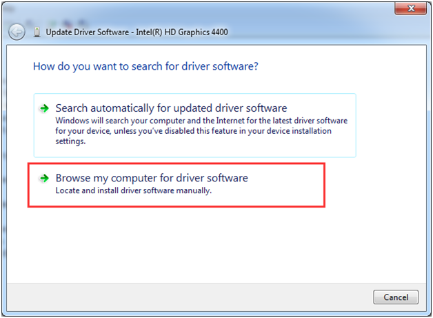 How to Update Intel Graphics Driver in Windows 7 