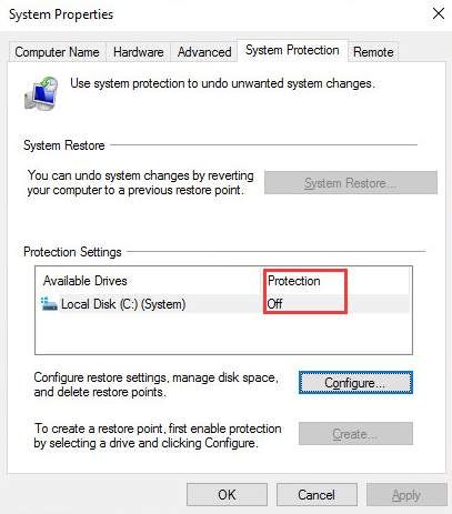 How to Enable and Create Restore Points in Windows 10? 